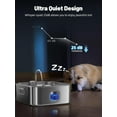 thumbnail image 4 of Dog Water Fountain Stainless Steel, 12L Large Capacity for Dogs and Multi-Pet, 4 of 7
