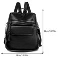 thumbnail image 2 of Bolsa Mochila informal para mujer, de gran capacidad, para ocio, suave, para trabajo al aire libre, 2 of 4