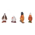 thumbnail image 1 of Juego De Aves De Corral, Figuras De Animales De Granja Multifuncionales, Juguete De Amplia Aplicación, Plástico Compacto Duradero Y Resina Sintética Para Oficina, 1 of 7