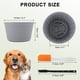 thumbnail image 2 of Tazones Lentos para Perros Unique Bargains, Tazón de Lamido de Silicona con Cepillo y Raspador, Base Antideslizante, Comedero Lento para Aliviar la Ansiedad y Salud Oral, Azul Grisáceo, 2 of 7