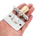 thumbnail image 3 of Tineasur Stainless Steel Door Catch with Spring Mechanism, 4 Sets for Home, and Easy to Install, 3 of 7