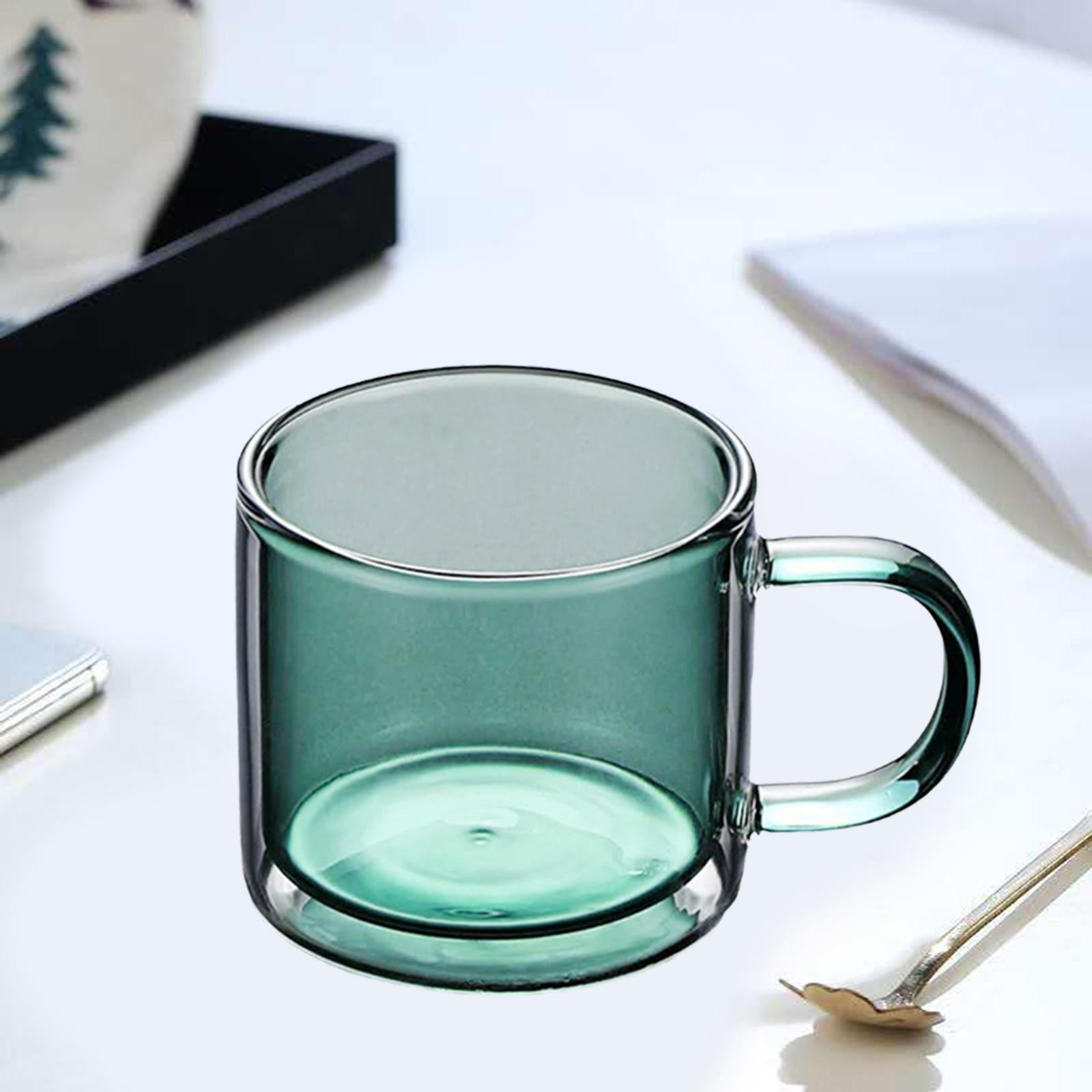 Glass Tea Cup Set - Silver Lining Double Wall Glass Cup – EILONG®