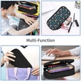 thumbnail image 5 of Goofa Flamingos And Birds Pattern Big Capacity Pencil Pen Case Office College Large Storage High Capacity Bag Pouch Holder Box Organizer, 5 of 9