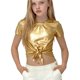 thumbnail image 1 of Niños Disfraces Niños Primavera Verano Color Sólido Carnaval Festa Festival Desempeño Cuello Redondo Camiseta Top para Niño Pequeño, 1 of 8