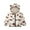 Coffee, variant on Baby Boys Girls Winter Coat for Toddler Cute Bear Ears Cartoon Prints Hooded Puffer Jacket Light Down Jacket Outwear Winter Warm Clothes
