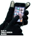 thumbnail image 1 of Hot Headz Polarex Essentials- Warm Windproof Texting Winter Gloves For Smartphone -Black - Medium, 1 of 2