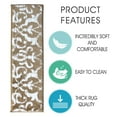 thumbnail image 3 of SUSSEXHOME  Floral Collection Stair Treads 9 in. x 28 in. Red-White 13-PACK, 3 of 5