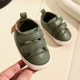 thumbnail image 5 of Toddler Boys Girls Slip On Sneakers Kids Soft Sole Non Slip Walking Shoes Casual Flat Dress Loafers, 5 of 7