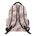thumbnail image 2 of Garronmavis Butterfly Rose School Backpack for Boys Adjustable Shoulder Straps School Bag Large Capacity Book Bag 17 inch for 10Y-12Y Elementary School Students Back to School Gift, 2 of 5