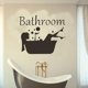 thumbnail image 3 of Pegatina para puerta de baño de mujer, decoración de pared, pegatina para inodoro, accesorios divertidos y lindos, póster para decoración de habitación de niña, 3 of 5