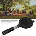 thumbnail image 3 of Stovetop Waffle Skillet, Waffle Maker Pan Non Stick Easy To Clean Lightweight  for Camping, 3 of 7