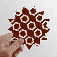 thumbnail image 1 of Friends Circle Picture Seal Patterns Sun Vinyl Sticker Luggage Graffiti Flower Decal, 1 of 3