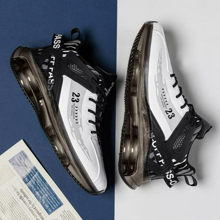

High upper shoes 2023 autumn and winter new air cushion fashion shoes men s shoes leisure sports shoes