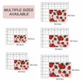 thumbnail image 6 of Pink Strawberry Outdoor Rug 4x6 Ft, Non Slip Washable Area Rug, Spring Floral Watercolor Summer Botanical Patio Rugs Carpet Runner, Large Floor Mat for Indoor/Outdoor Deck Porch Camping, 6 of 8