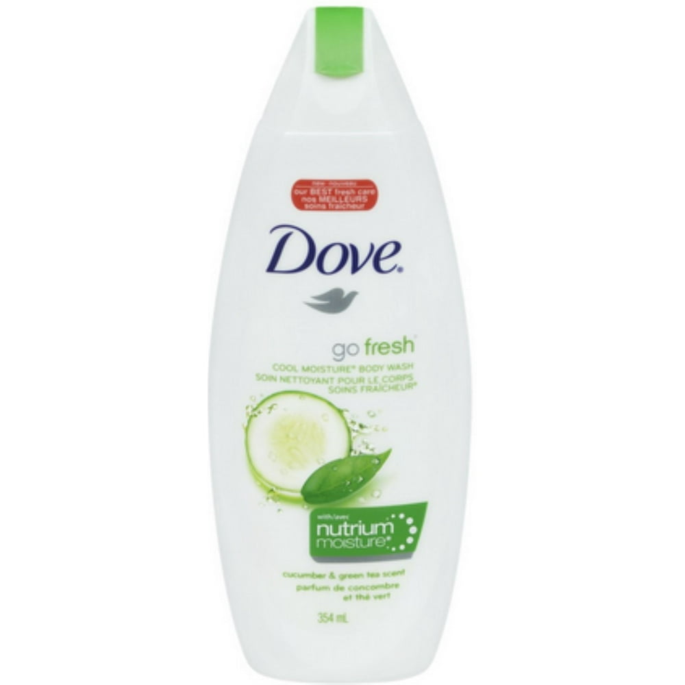 Dove Go Fresh Body Wash, Cool Moisture, Cucumber & Green Tea 12 oz