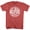 RED HEATHER, variant on AC/DC R&R Red Heather Adult T-Shirt