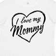 thumbnail image 4 of Inktastic I Love My Mommy in Black Chalk Heart Boys or Girls Toddler T-Shirt, 4 of 5