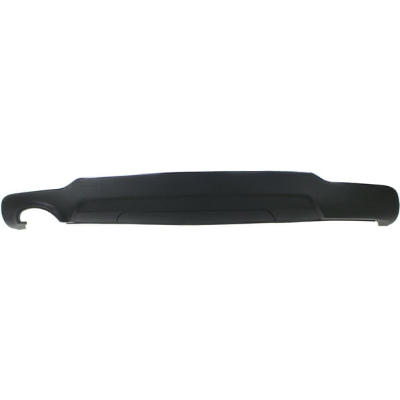 Valance Compatible with 2012-2015 Mercedes Benz C250 Rear Lower Panel Textured