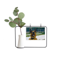 thumbnail image 1 of Handsome Dog Pet Photography Picture Metal Picture Frame Cerac Vase Decor, 1 of 3