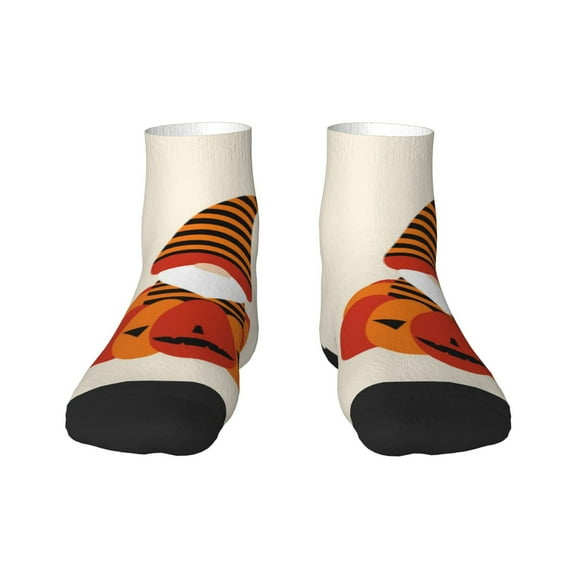 Naloa Halloween Gnomes1 Ankle Socks for Women Non Slip Socks No Show Socks Classic Low Cut Casual Socks Casual Socks