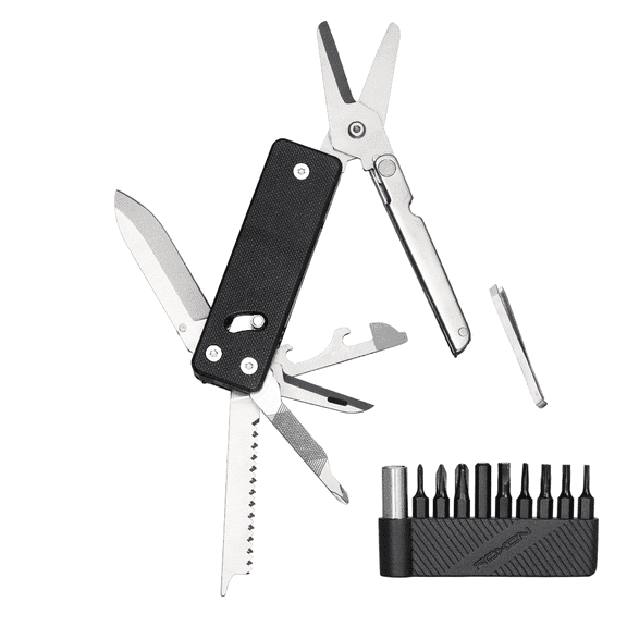 Roxon Inc 13 in 1 Mini Multitool One-Piece Multitools