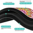 thumbnail image 6 of Pet Feeding Mat Featuring Cultural Exotic Meditation Mandala Pattern, Absorbent Waterproof Non-Slip Dog Food Mat Easy Clean, 6 of 7