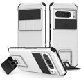 thumbnail image 1 of KOMI-Case pour Pixel 8 Pro/Pixel 8, Étui de Protection pour Caméra Coulissante avec Support Réglable Antichoc Google Pixel 8 Blanc, 1 of 5