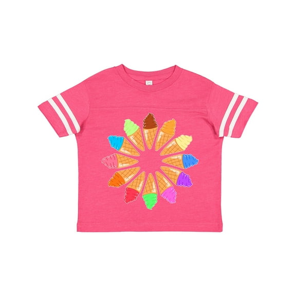 Inktastic Ice Cream Cone Starburst Boys or Girls Toddler T-Shirt