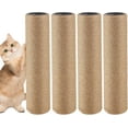 thumbnail image 1 of GFDYREE 4Pcs Cat Scratching Post Replacement with M10 Screws - 15.7'' Stackable Cat Tree Replacement Post, Sisal Rope Scratcher Posts Cat Furniture Accessories for Kittens Cat Tree Tower, 1 of 7