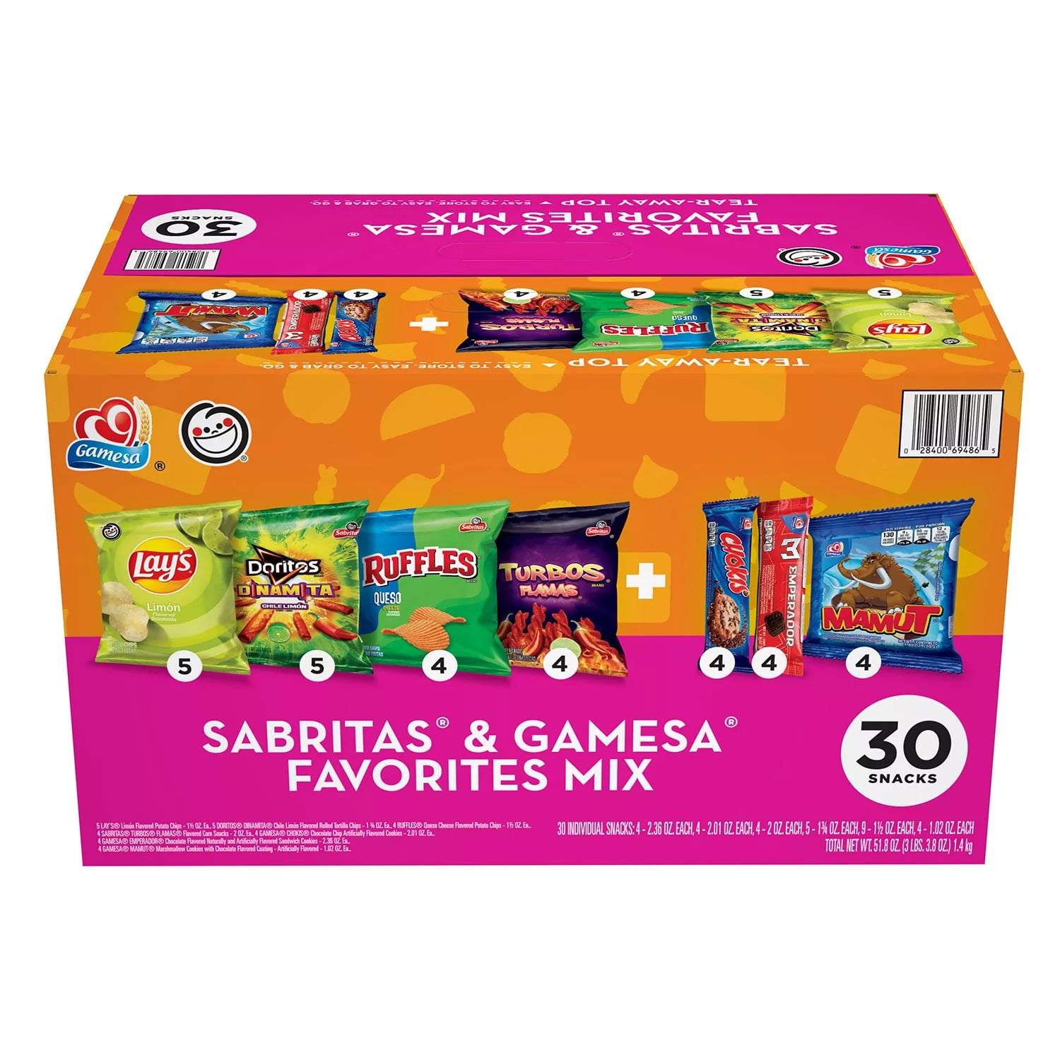 Frito-Lay Favorites Mix Variety Pack (30 Count)
