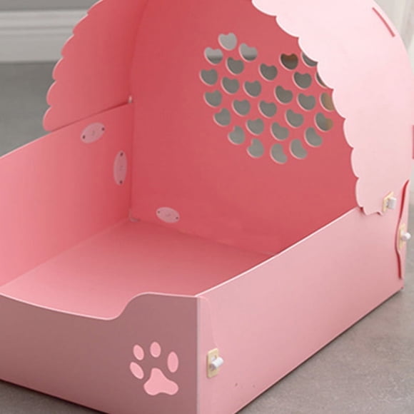 Cute Cat Bed,Pet Princess Bed Breathable Washable Dog Bed Cute Dog Bed Convenient Use