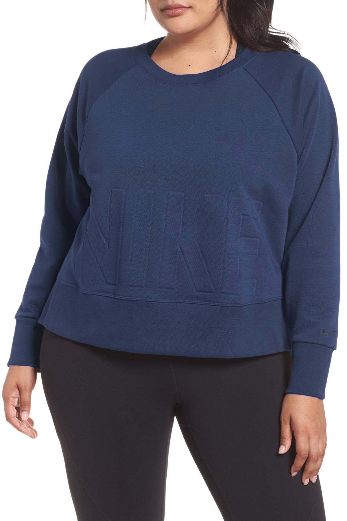 nike training versa crew sweatshirt