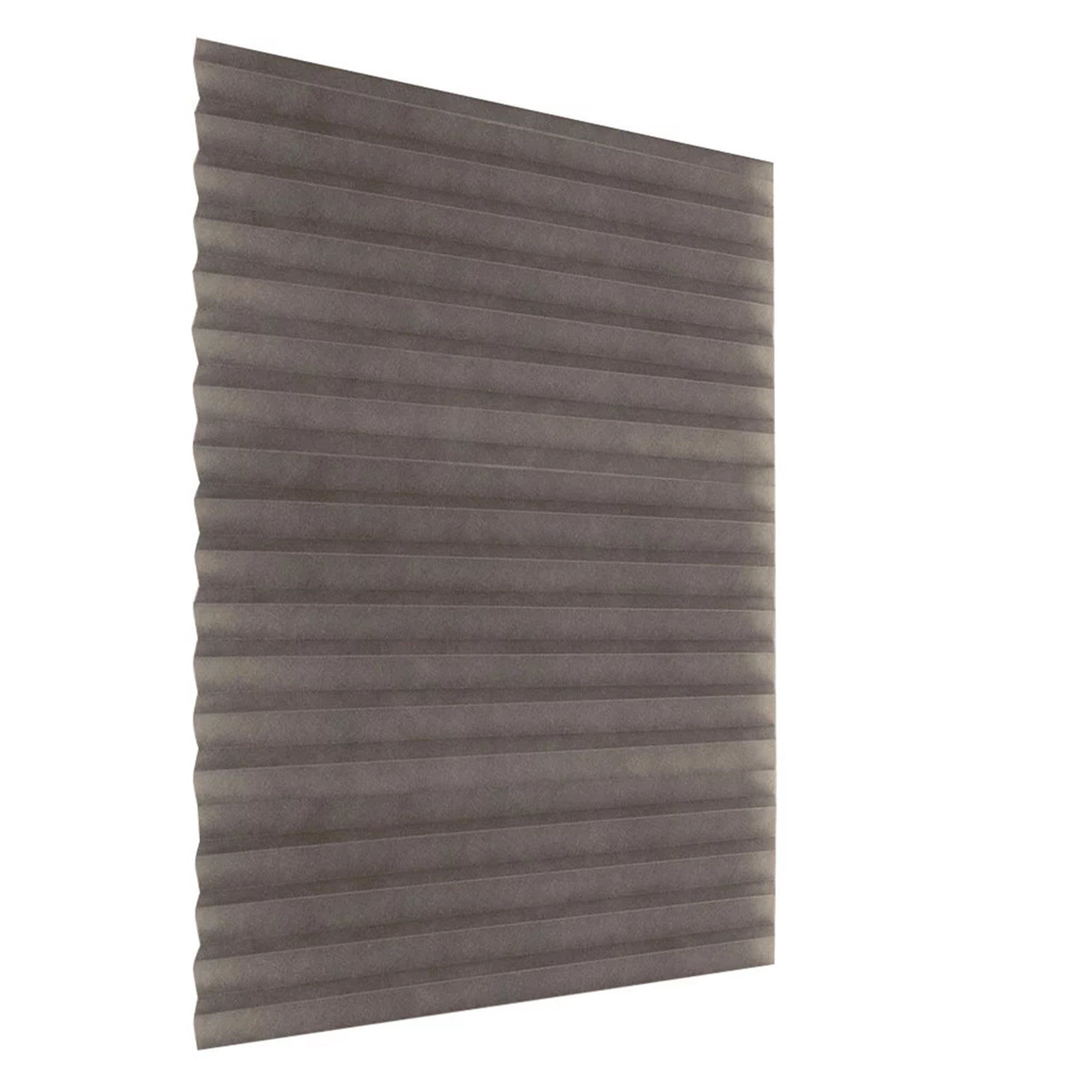 Window Blinds for Home, No Drill Blinds for Windows, Window Shades Pull Down, Mini Blinds for Indoor Windows, Adhesive Pleated Blinds Folding Privacy Curtain Coffee 23.62x70.87 Inch 1Pcs