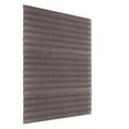 thumbnail image 2 of FENGGHAO Coffee Adhesive Pleated Blind No Drill Self Adhesive Privacy Curtain Light Blocking For Window Home, 2 of 7
