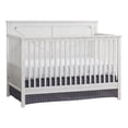 thumbnail image 4 of Oxford Baby Montauk 4-in-1 Convertible Crib, Barn White, GREENGUARD Gold Certified, Wooden Crib, 4 of 9