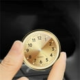 thumbnail image 5 of UTXQFD 4 Inch Dashboard Fluorescent Clock - Mini Car Clock - Attaches To The Dashboard Of A Car Or Truck And Has A Mini Car Clock ., 5 of 6
