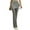 Gray, variant on Nmnitkp Women's Sports Skirted Flare Leggings Yoga Skirts Spandex Tights Athletic Tennis Skorts Gym Active Running Bottoms
