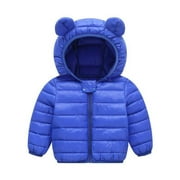 Lenago Kids Snow Down Girl Boy Winter Coat Boys Girls Thick Coat Padded Winter Jacket Clothes Down Jacket for 12-18 Months