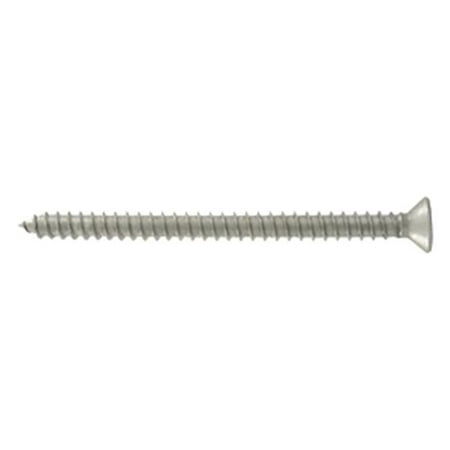 

Deltana SCWS925U15 2.5 in. Wood Screw No. 9- Satin Nickel - Steel