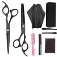 thumbnail image 1 of ruzhgo Hair Scissors Shears Set Hairdressing Scissors Kit Barber Salon Home Shears Kit, 1 of 6
