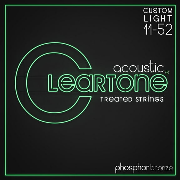 Cleartone 7411 Phosphor Bronze Custom Light Strings 11-52