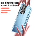 thumbnail image 3 of SaniMore Case for Samsung Galaxy S22 Ultra 6.8" 2022 with Hidden Kickstand & S Pen Slot & Stylus, Anti-scrctch Drop-proof Tough PC Backplane Anti-shock Slim Shell for Galaxy S22 Ultra, Blue, 3 of 6