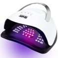 thumbnail image 1 of LED UV Lamp 160W Resin Curing Light Jewelry Casting Kit for Gel Nail Polish, 4 Timer Setting, Auto Sensor, 1 of 8