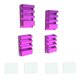 thumbnail image 1 of Bewildely 4 piezas de aleación de aluminio Control remoto Controlador de velocidad electrónico Estuche protector Piezas reemplazables Kits de construcción modelo Violeta, 1 of 6