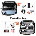 thumbnail image 6 of Butterfly USB Cable Organizer Charger Pouch Hard Drive Cases Oxford Cloth Digital Storage Bag 5.9x9.44x3.14 in Waterproof Electronics Accessories Case, 6 of 6
