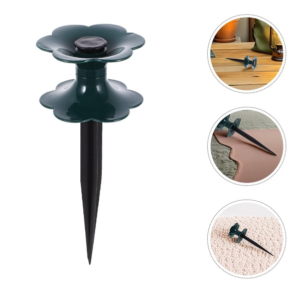 OFFIGAM Garden Hose Guide Stakes Green Directional Lawn 8 Pieces Outdoor Watering Accessories