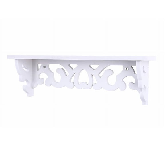 Wall Mounted Shelves Display Shelf Floating Storage Furniture Home Decor Stand for Bedroom, Living Room, Bathroom, Kitchen, Office Size S