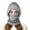 Grey, variant on Hats Bomber Hat Womens Mens Autumn Winter Scarf Hat Polyester Cotton Knit Hat