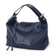 thumbnail image 1 of Zency 6 colores moda 100% cuero genuino Real mujer bolso de hombro estilo OL bolso de mano señora Casual Tote (azul oscuro), 1 of 1