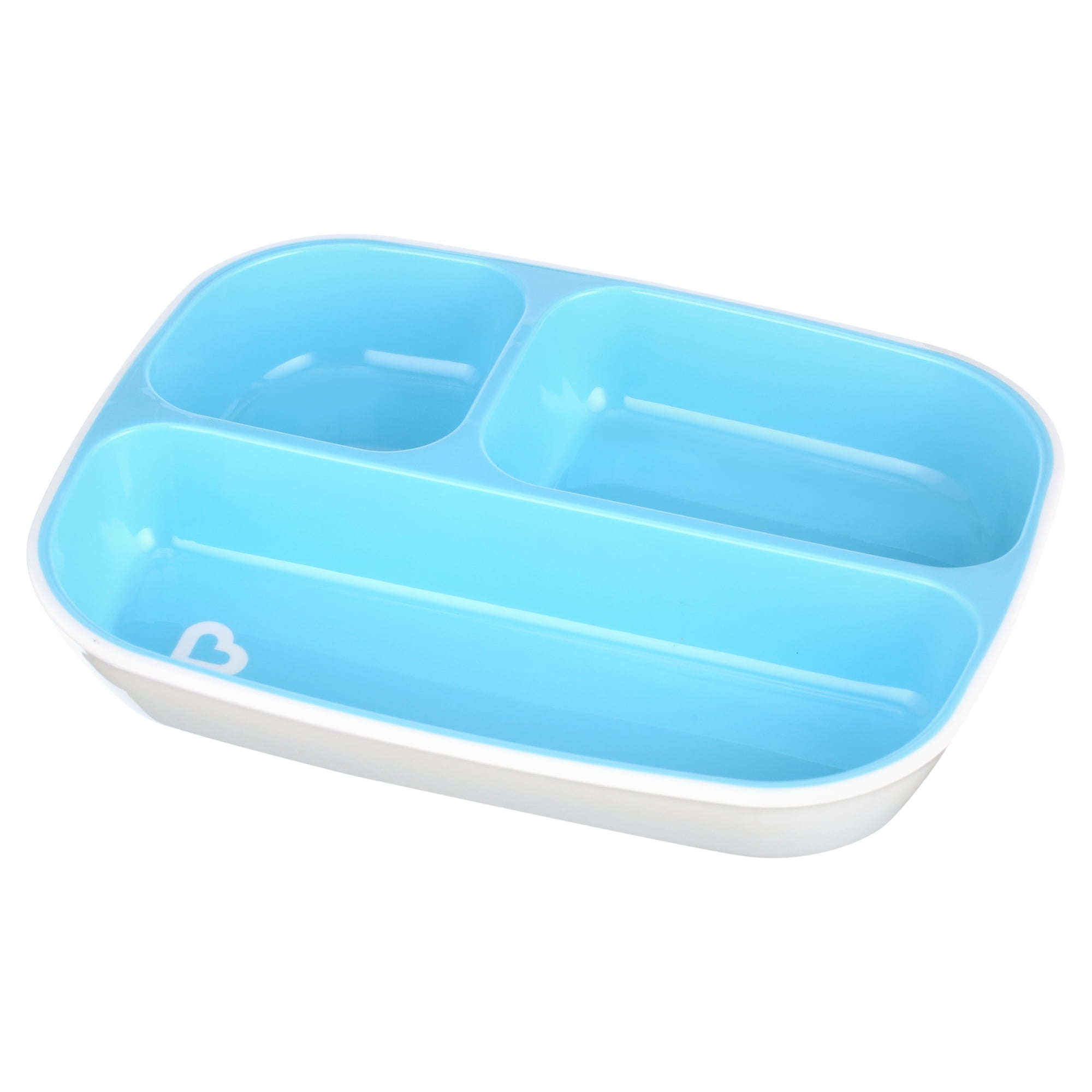Munchkin® Splash™ Divided Plate, Blue